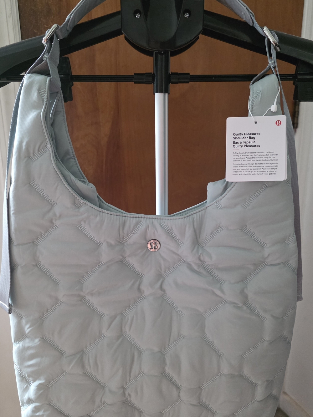 Lululemon Quilty Pleasures Shoulder Bag In Pelican